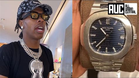 rapper bought fake watch|Lil Baby’s Jeweler Admits Sold Fake Patek Philippe Watch .